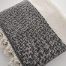 Turkish Peshtemal Bedspread, Diamond
