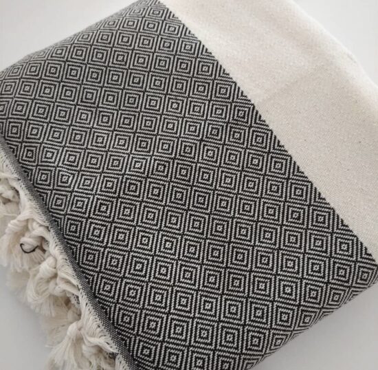 Turkish Peshtemal Bedspread, Diamond